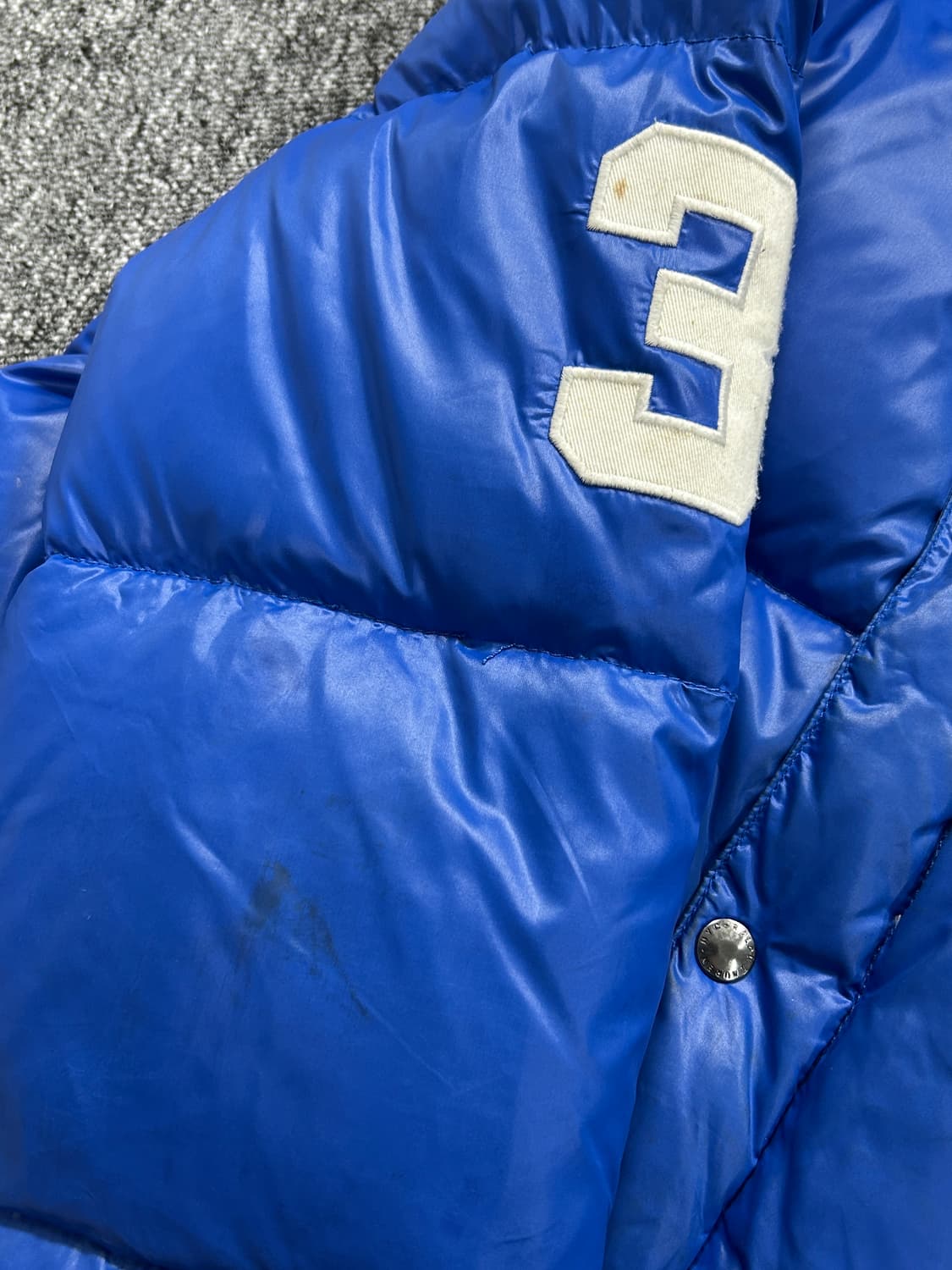 폴로 랄프로렌 빅포니 블루 패딩 XL   상품이미지6