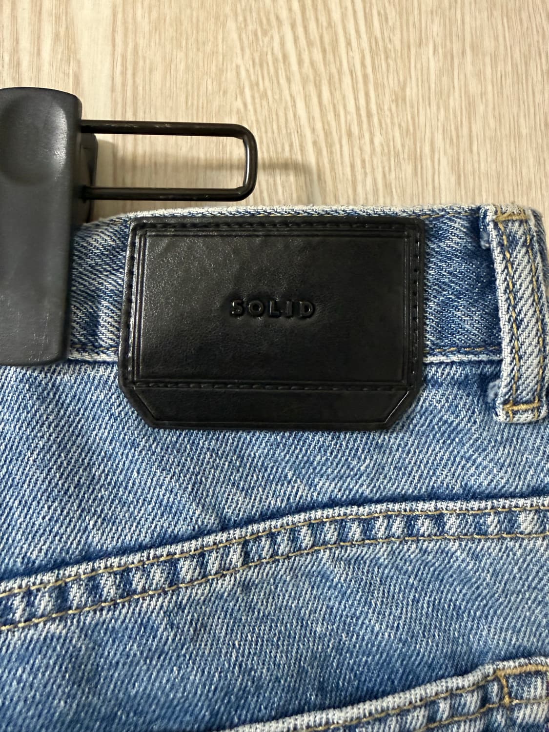 24fw 솔리드옴므 크롭 데님 50k 상품이미지3