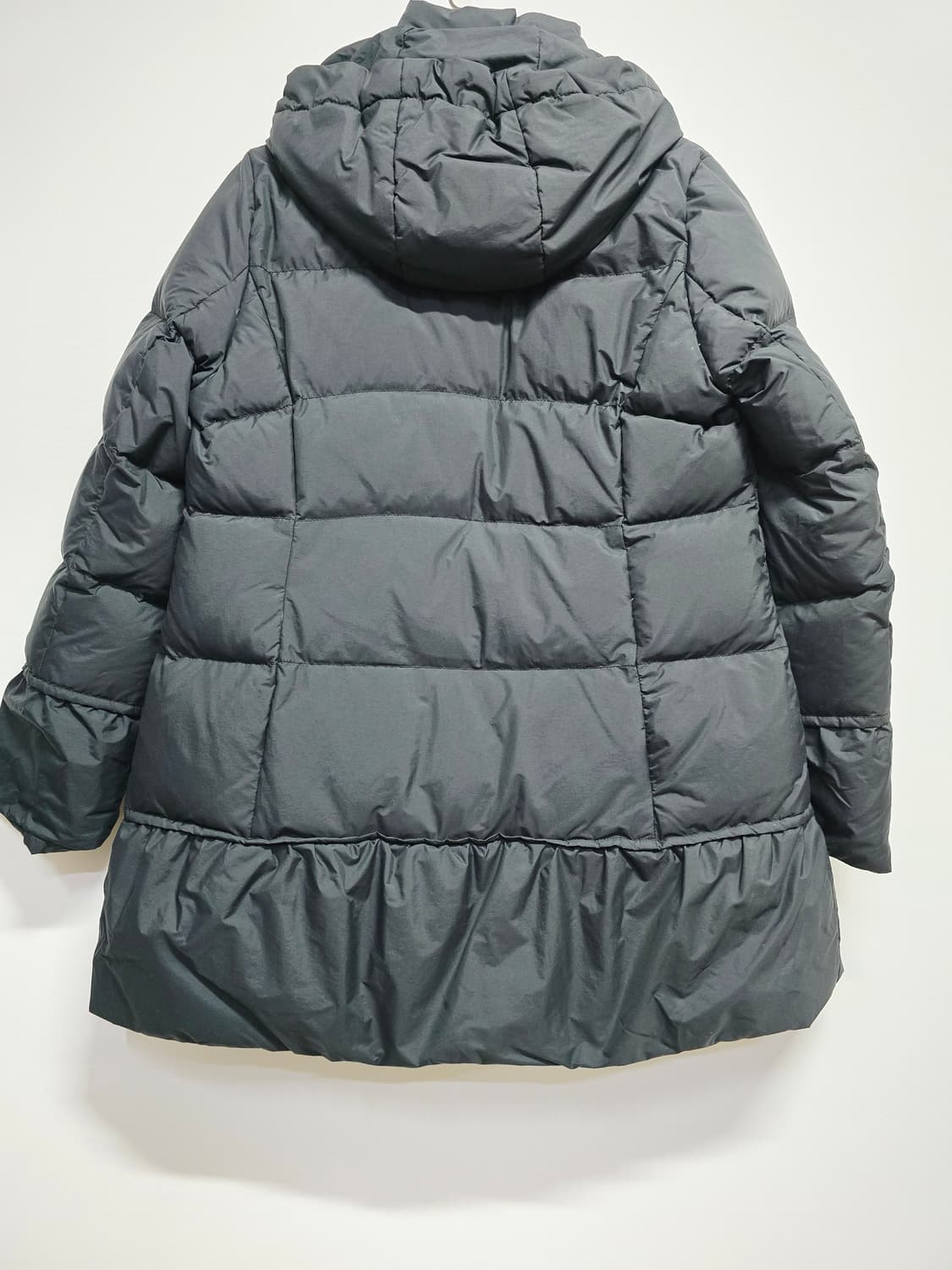 올리비아로렌 블랙 여성 다운패딩 점퍼 후드 탈부착 가능 상품이미지5