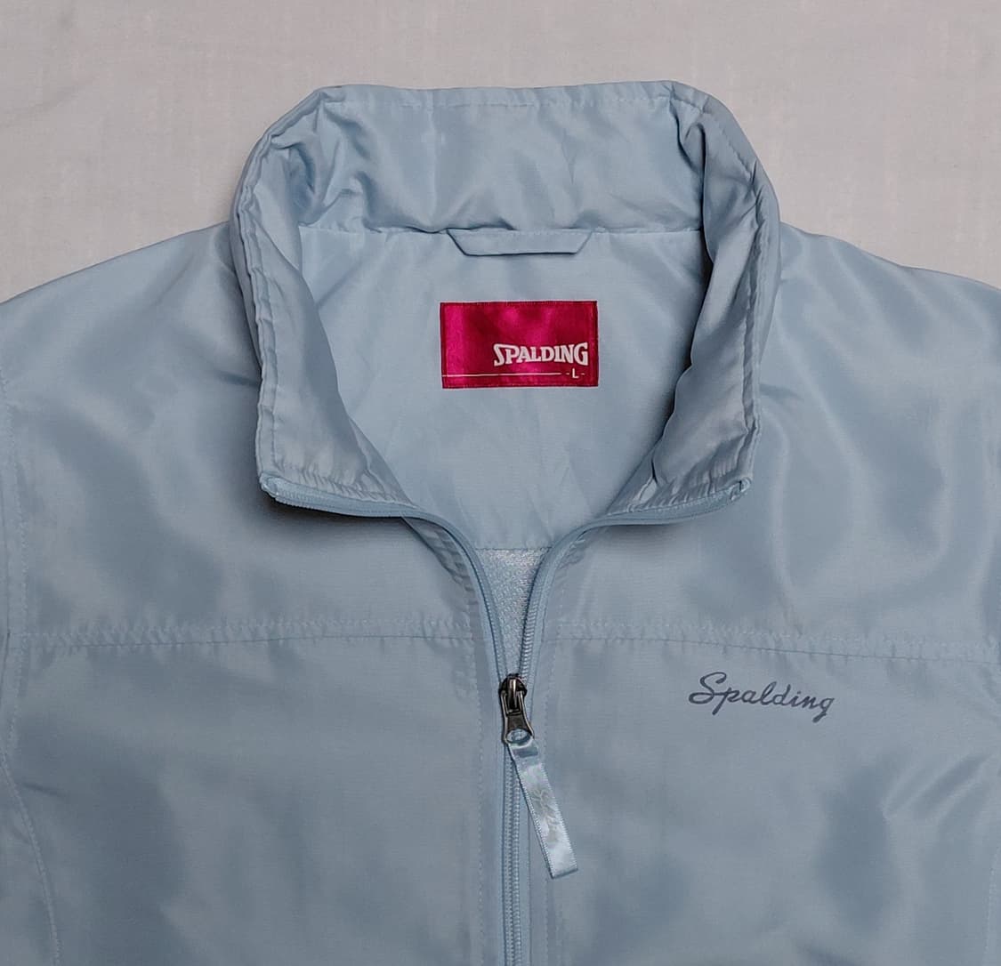 [L] 스팔딩(Spalding) 정품 메쉬 바람막이 - 산뜻한 소라색 상품이미지3