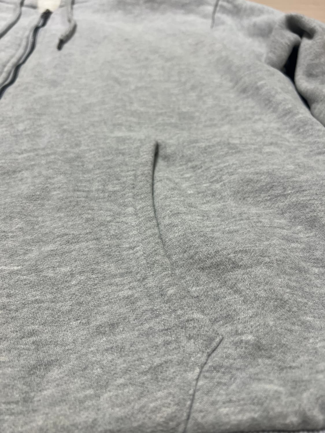 쉐르파 안감 후드 집업 그레이 / 105 상품이미지6