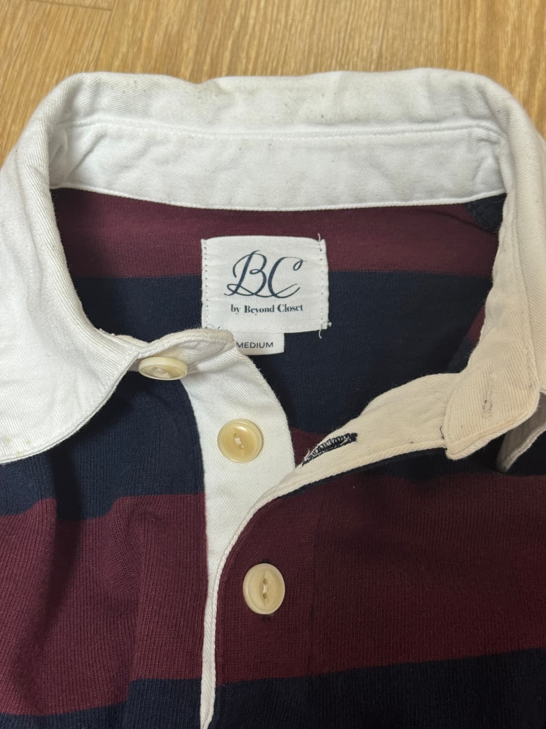 비욘드클로젯 럭비셔츠 M 상품이미지4