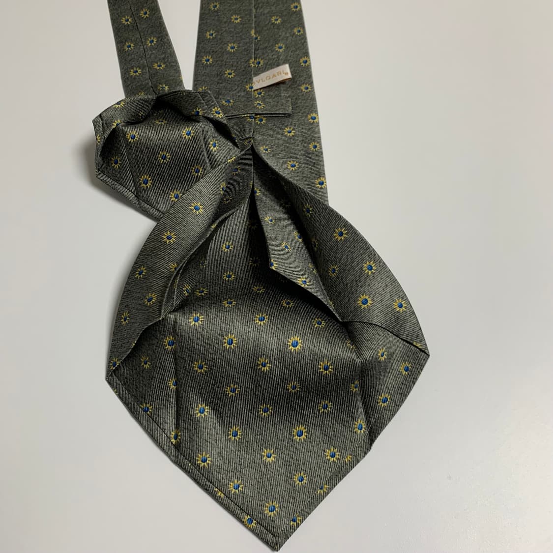 불가리(BVLGARI) 명품넥타이 자카드 클래식룩 A+등급 10.2cm 상품이미지8