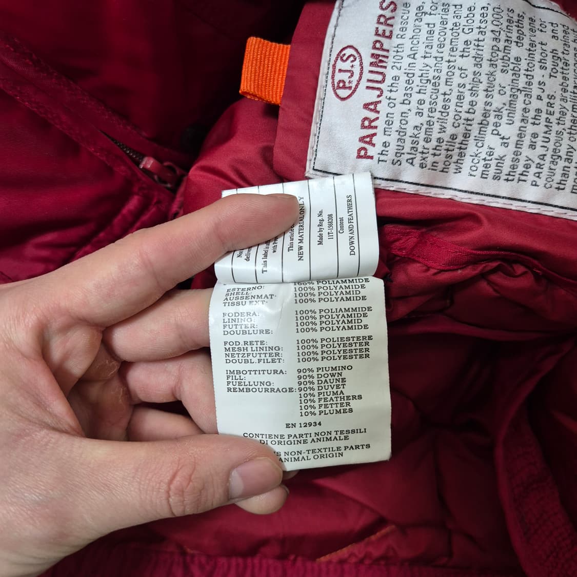 파라점퍼스 롱베어 마스터피스 시리즈 앤커리지 롱패딩 파카 XL(105) 상품이미지7