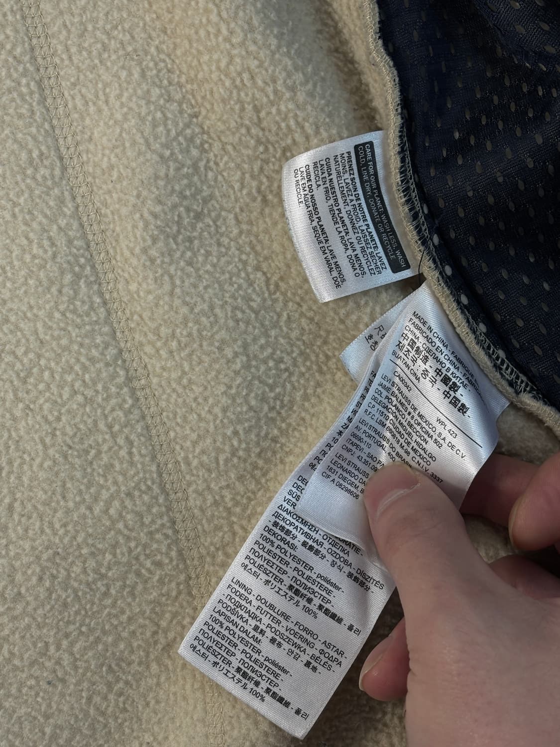 리바이스 레트로 플리스 베스트  상품이미지7