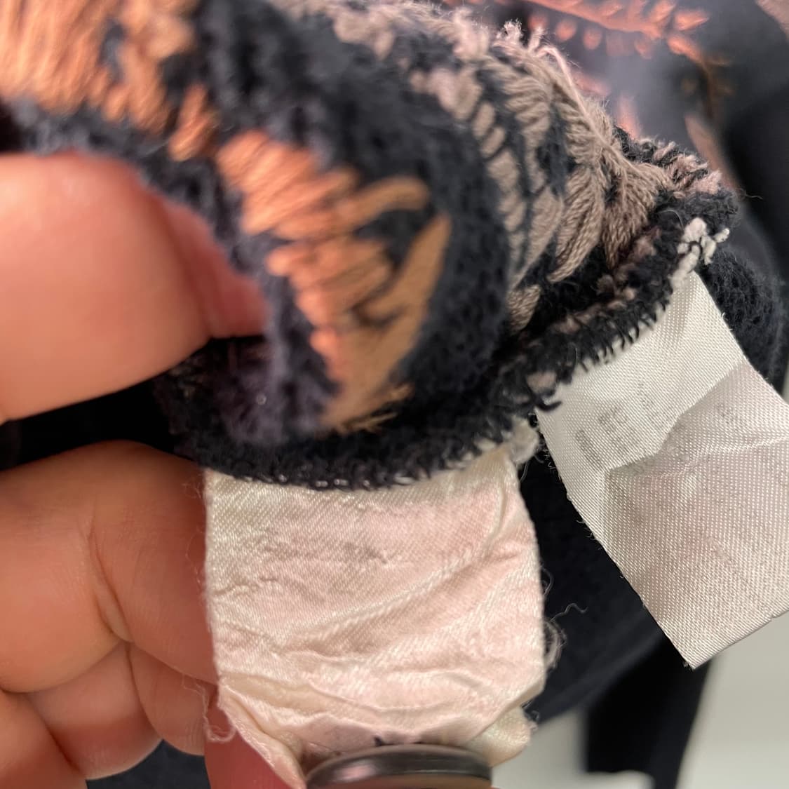 90s 이세이미야케 코튼 가디건 상품이미지10