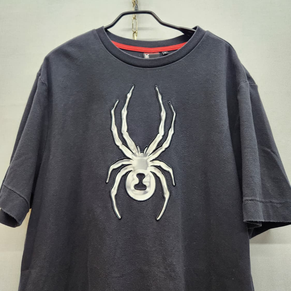 스파이더 홀로그램 빅로고 반팔티 XL(XL) 상품이미지2