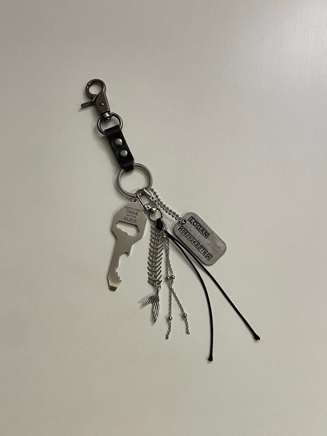 Vintage Leather Opener Keyring 상품이미지2