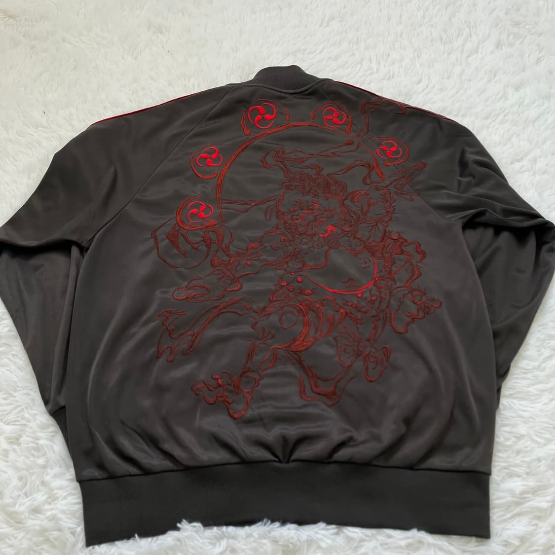 빈티지 레드 염라천왕 스카잔 o-927 y2k 스트릿 모리 갸루 일본빈티 상품이미지4