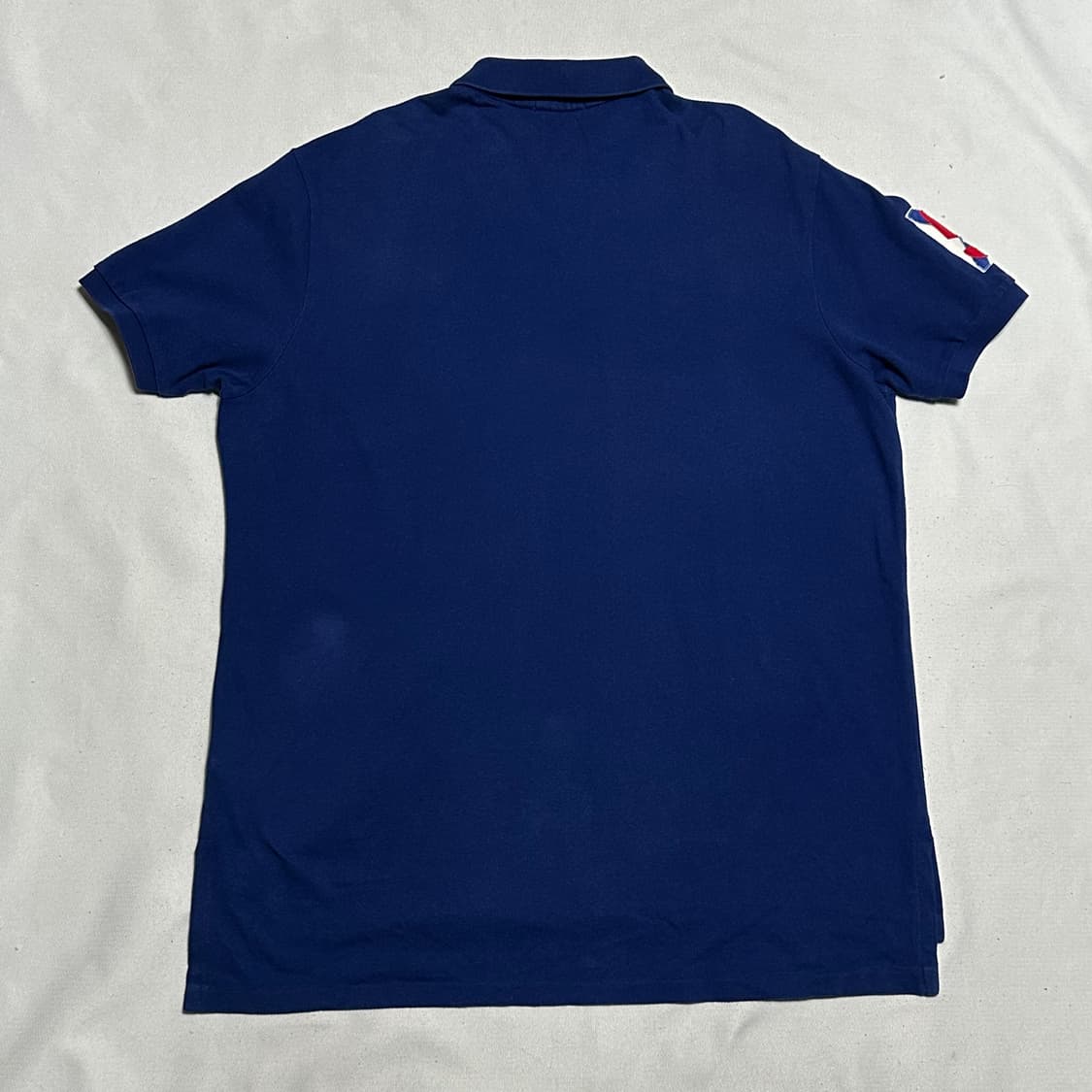 XL 폴로랄프로렌 빅포니 블루 카라 반팔 티셔츠 상품이미지3