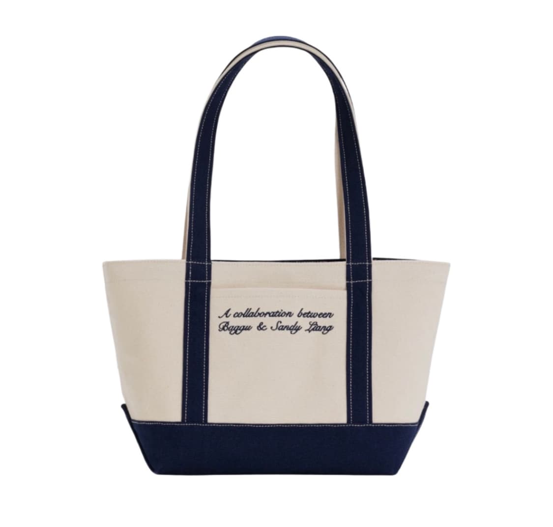 바쿠 샌디리앙 스몰 헤비웨이트 캔버스 토트백 상품이미지1