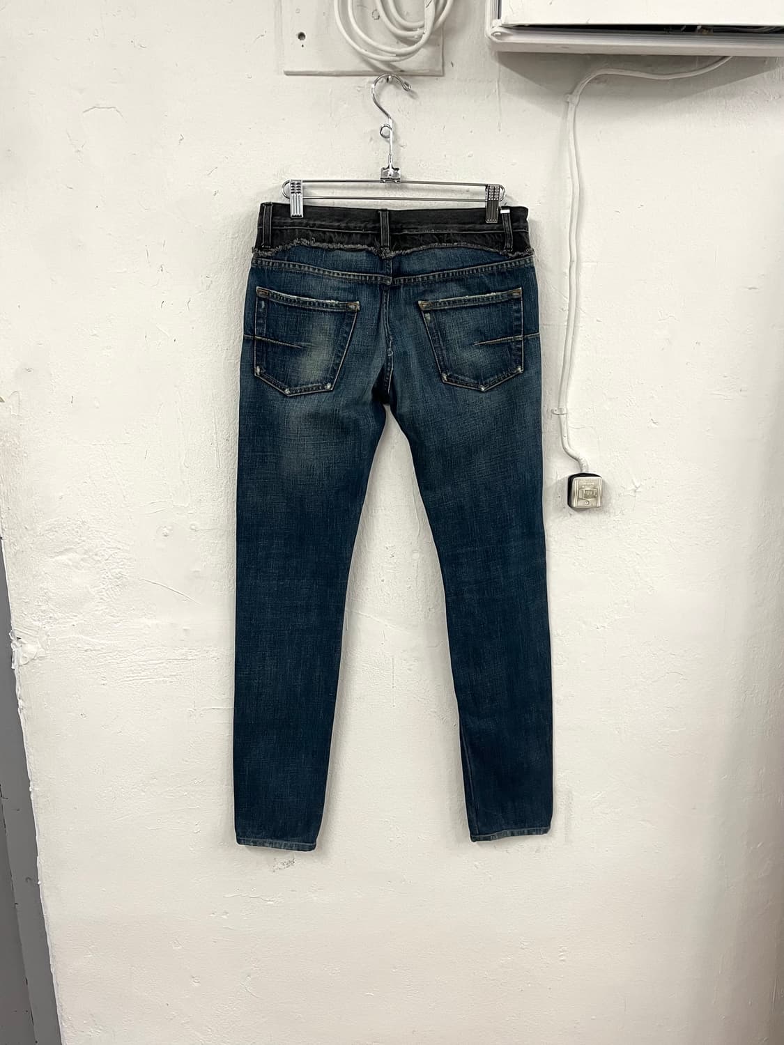 디올 옴므 06FW 에디 슬리먼 커머번드 데님 팬츠 상품이미지8