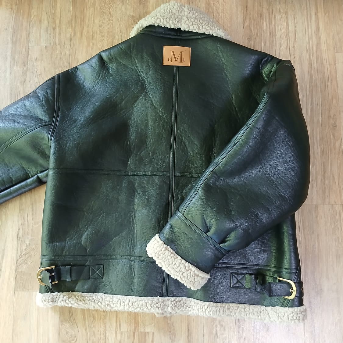 mucent 무센트 무스탕 남녀공용 양털 패딩 자켓 상품이미지7