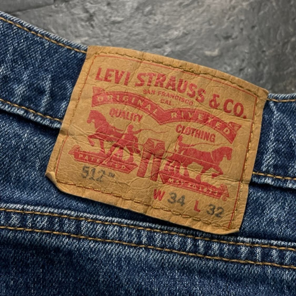 34 리바이스 512 청바지 상품이미지6