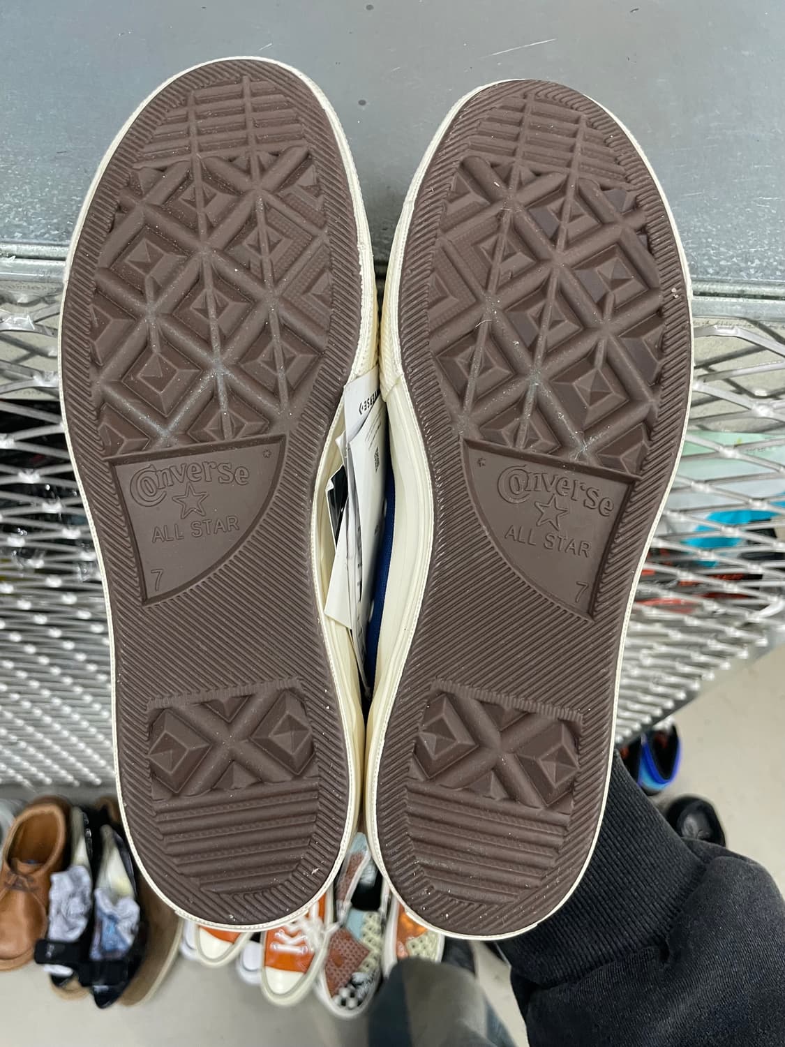 컨버스 x 꼼데 블루 로우 255mm(박스x)(gr-4621) 상품이미지6