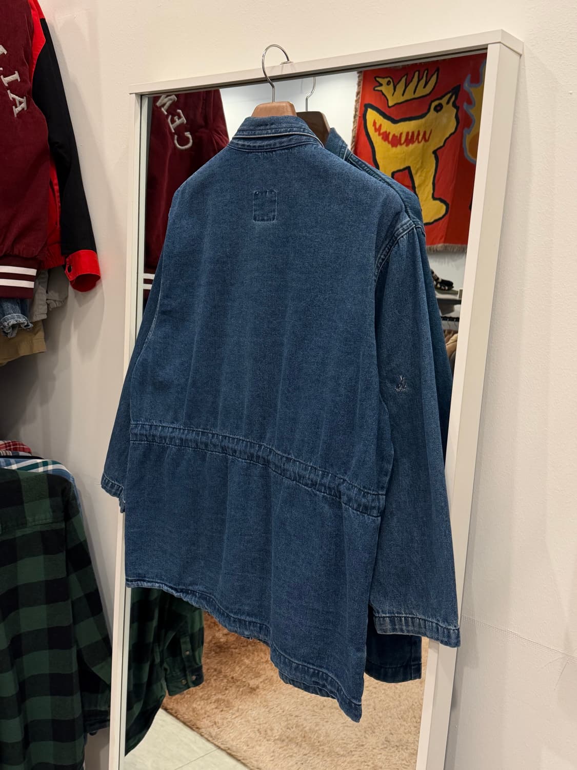 90s Sun Belt 빈티지 데님 초어 자켓 상품이미지5