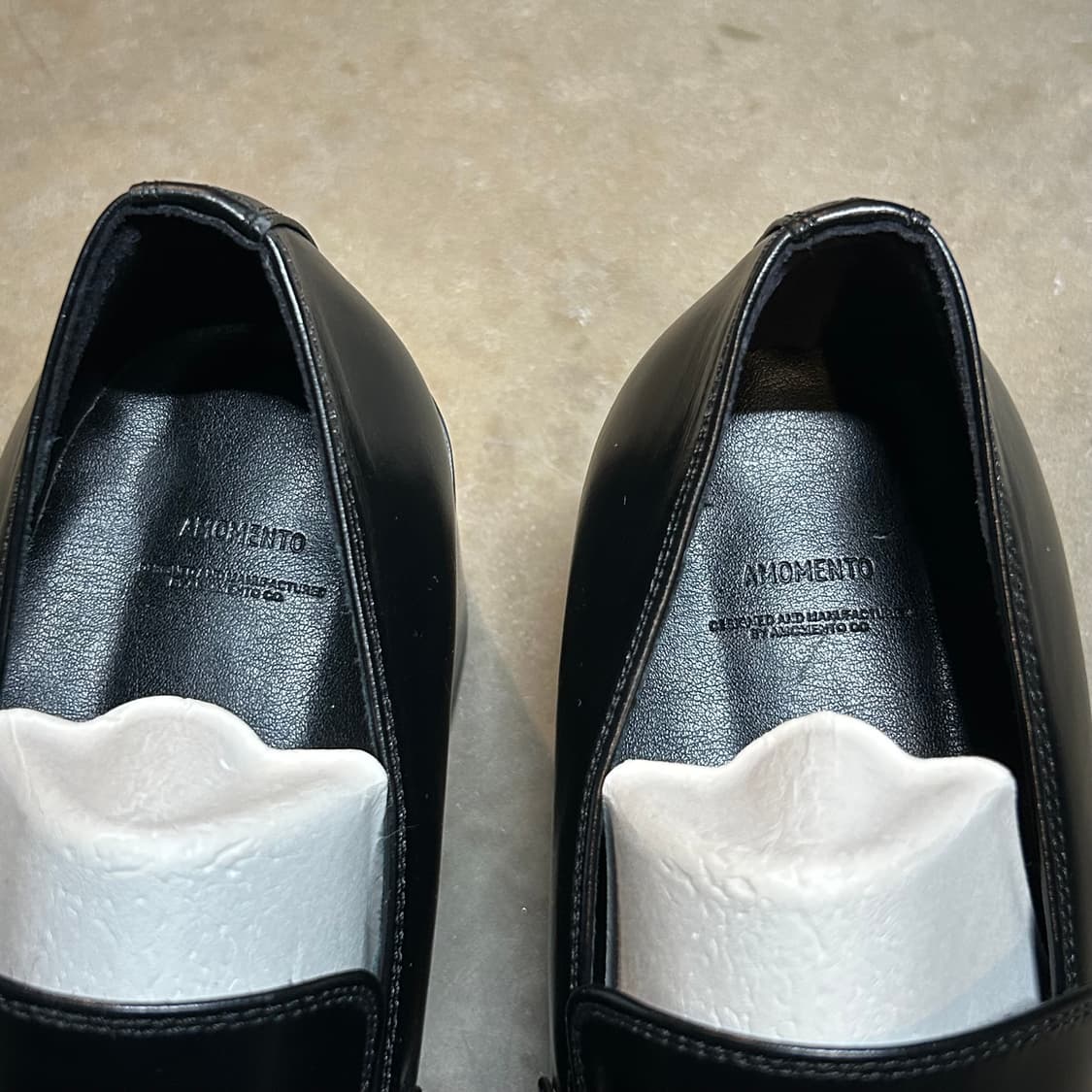 250) 아모멘토 라운드 페니 로퍼 슈즈 블랙 상품이미지6