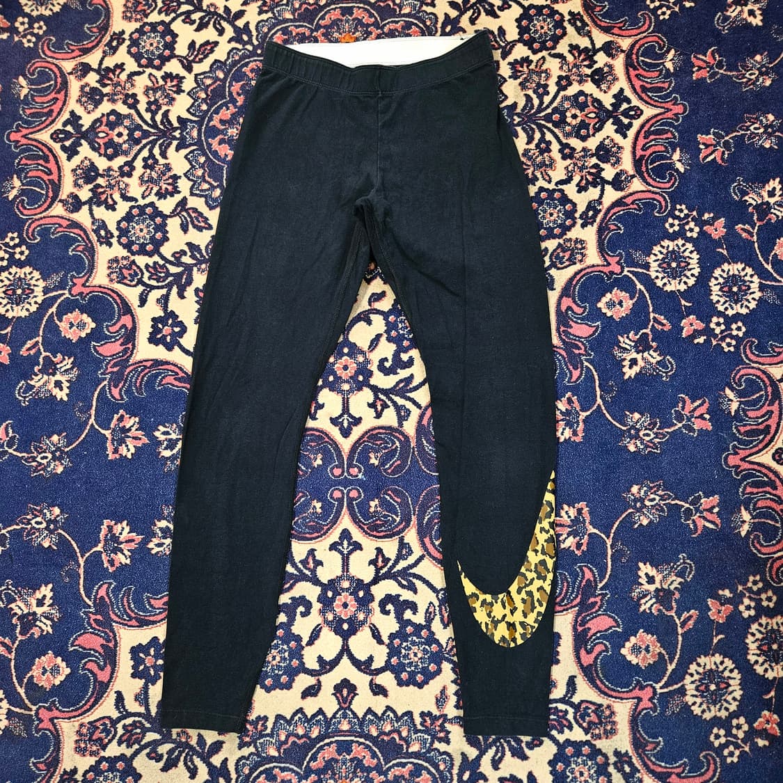 나이키(Nike) 레오파드 스우시 레깅스 S 상품이미지1