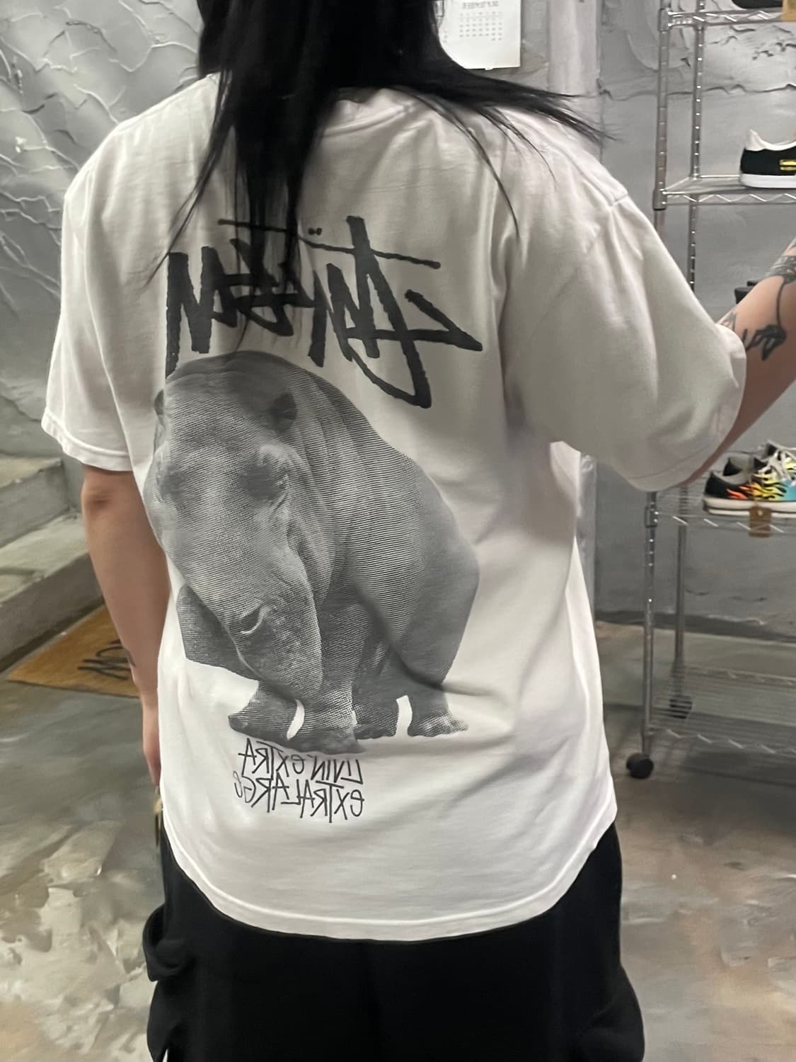 스투시 리빙 라지 반팔 티셔츠 상품이미지7