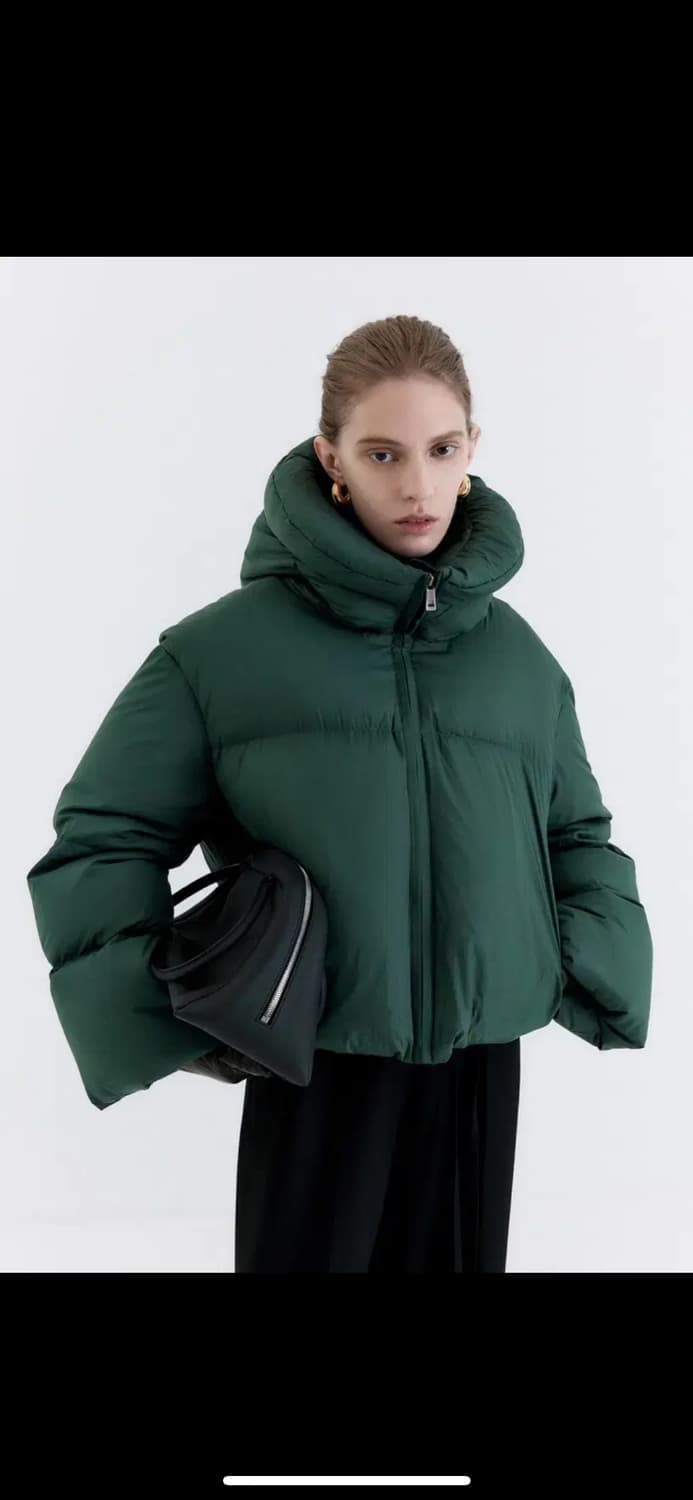 Orr 패딩 하이넥 푸파 상품이미지3