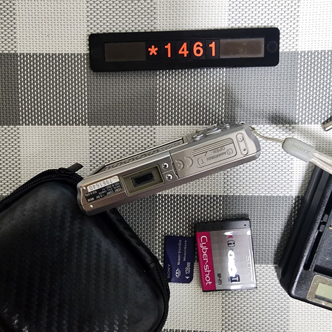 소니 사이버샷 DSC-T1 디지털카메라 파우치포함 상품이미지5