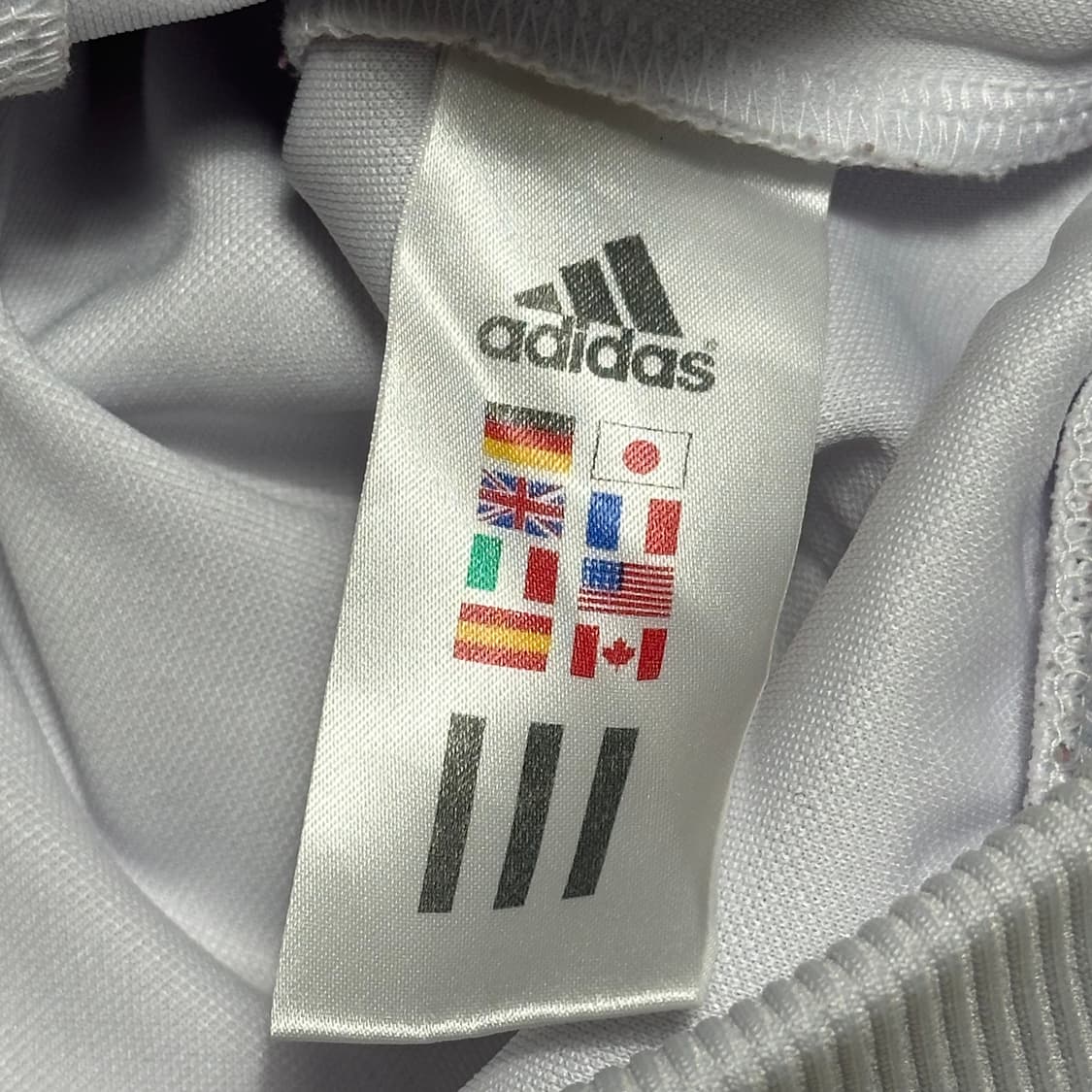 Adidas 여성용 화이트 핑크 트랙탑 져지 상품이미지3