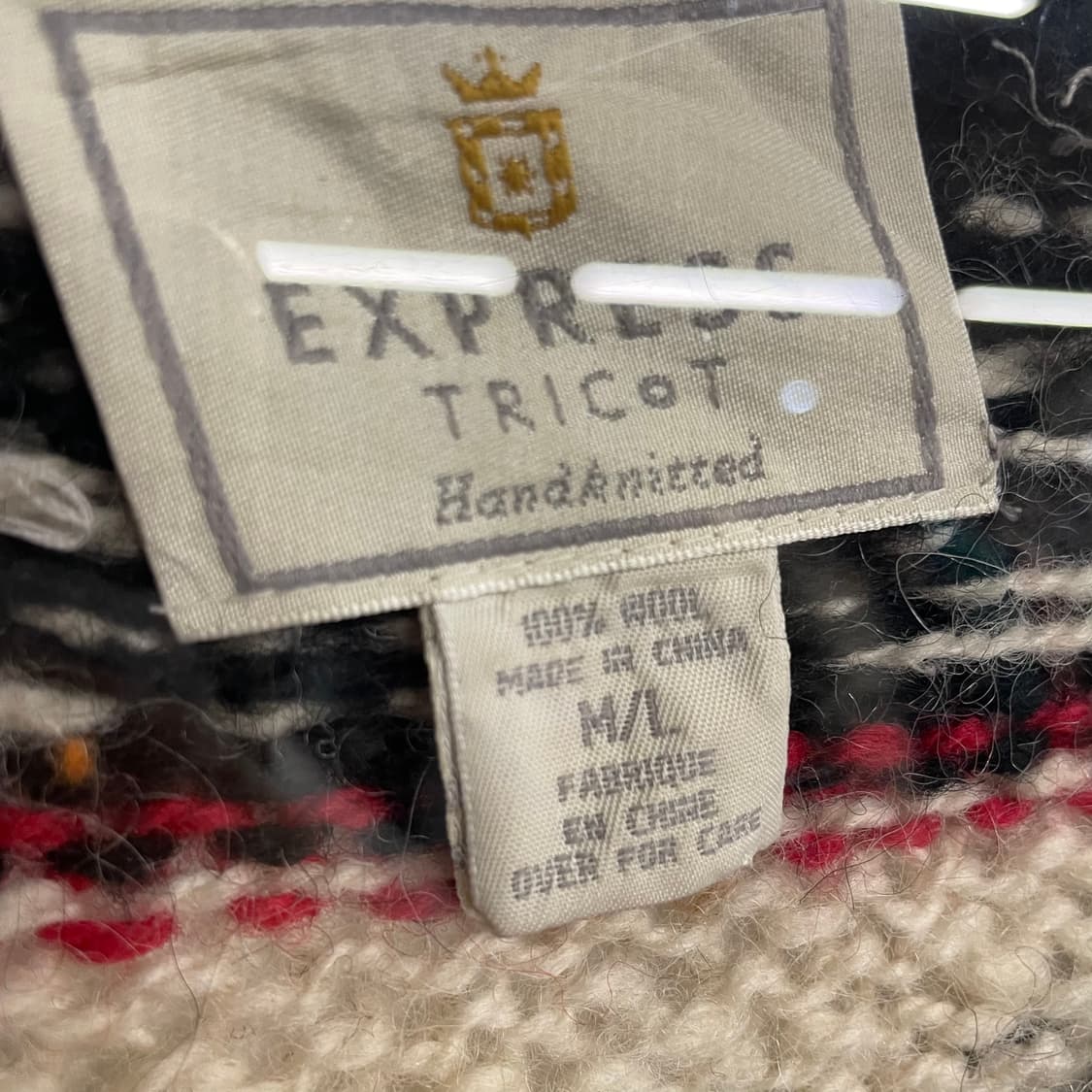 익스프레스 인디안 울 코위찬 가디건 상품이미지9