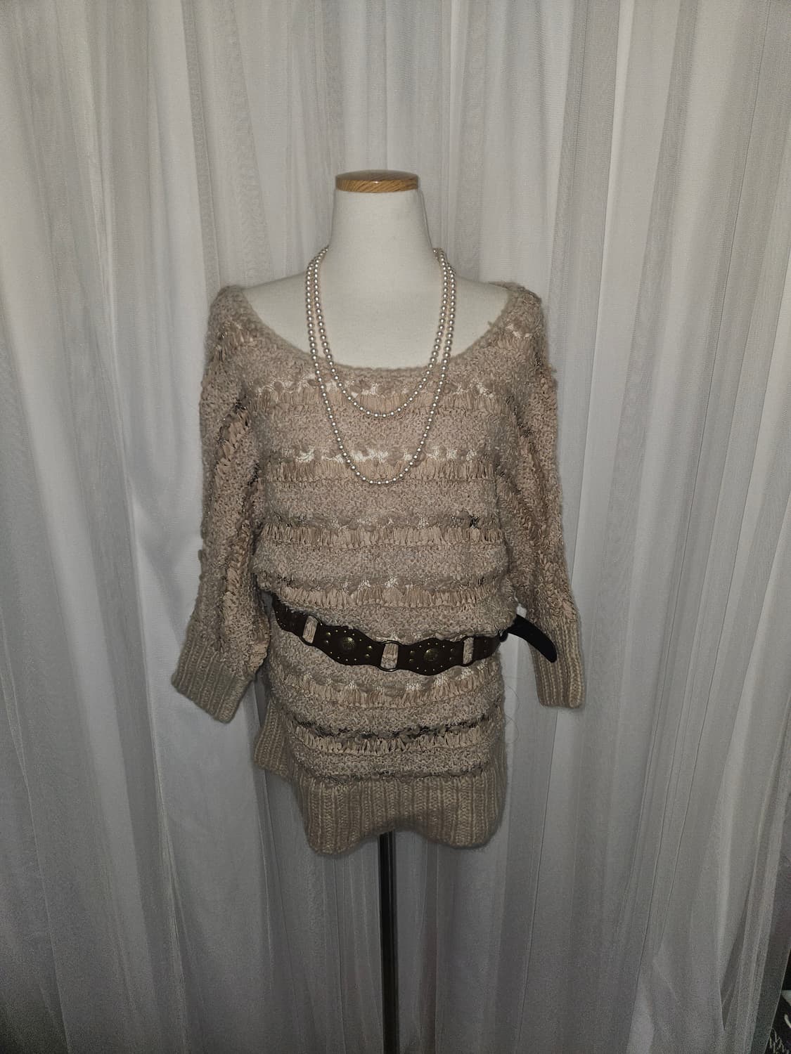 jill stuart 2000s y2k 로걀 오네갸루 히메 그런지 니트 상품이미지2