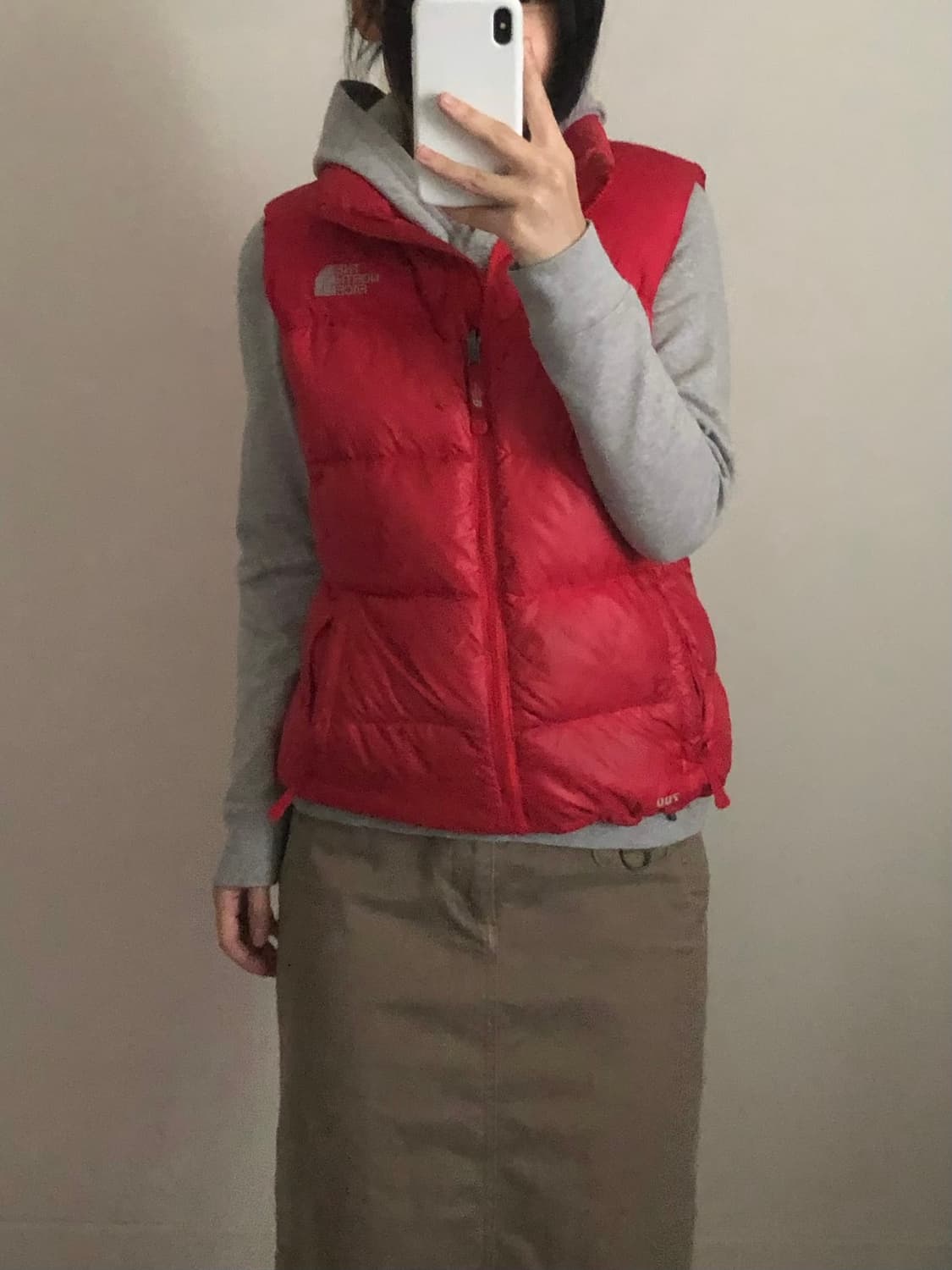 노스페이스 눕시 700 구스다운 패딩조끼 상품이미지1