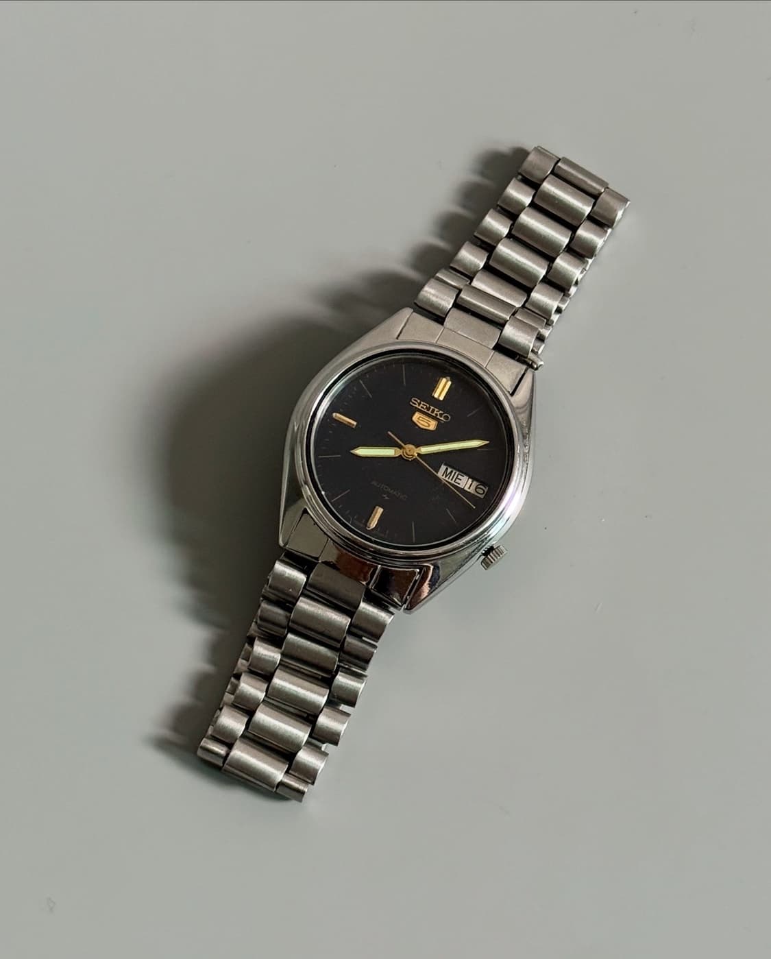 vintage SEIKO 5 Automatic metal watch 상품이미지2