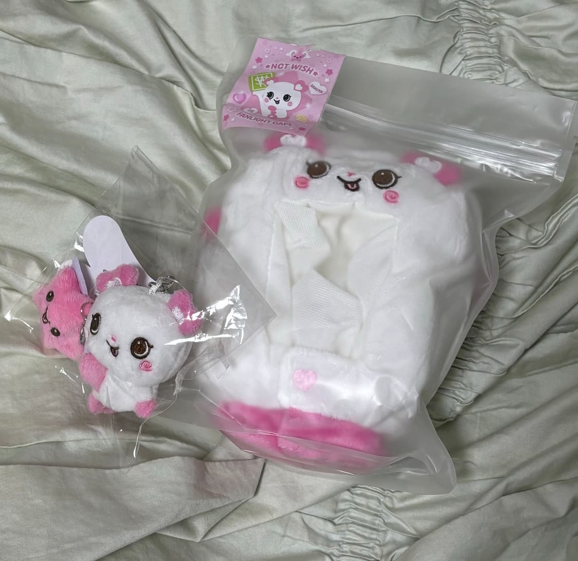 엔시티 위시 응원봉 믐뭠봄 팡이 케이프 망토 키링 일괄판매 상품이미지1