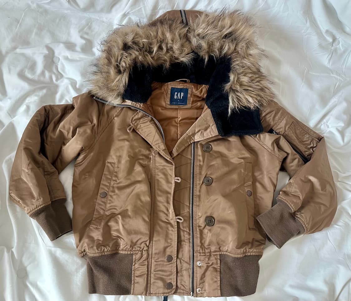 Gap 갭 울프죠 퍼후드 자켓 상품이미지1