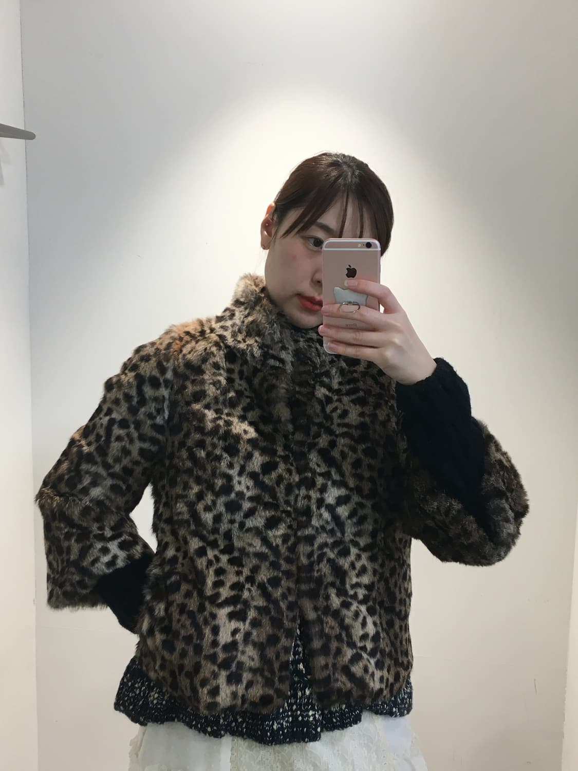 호피 퍼 자켓 상품이미지1