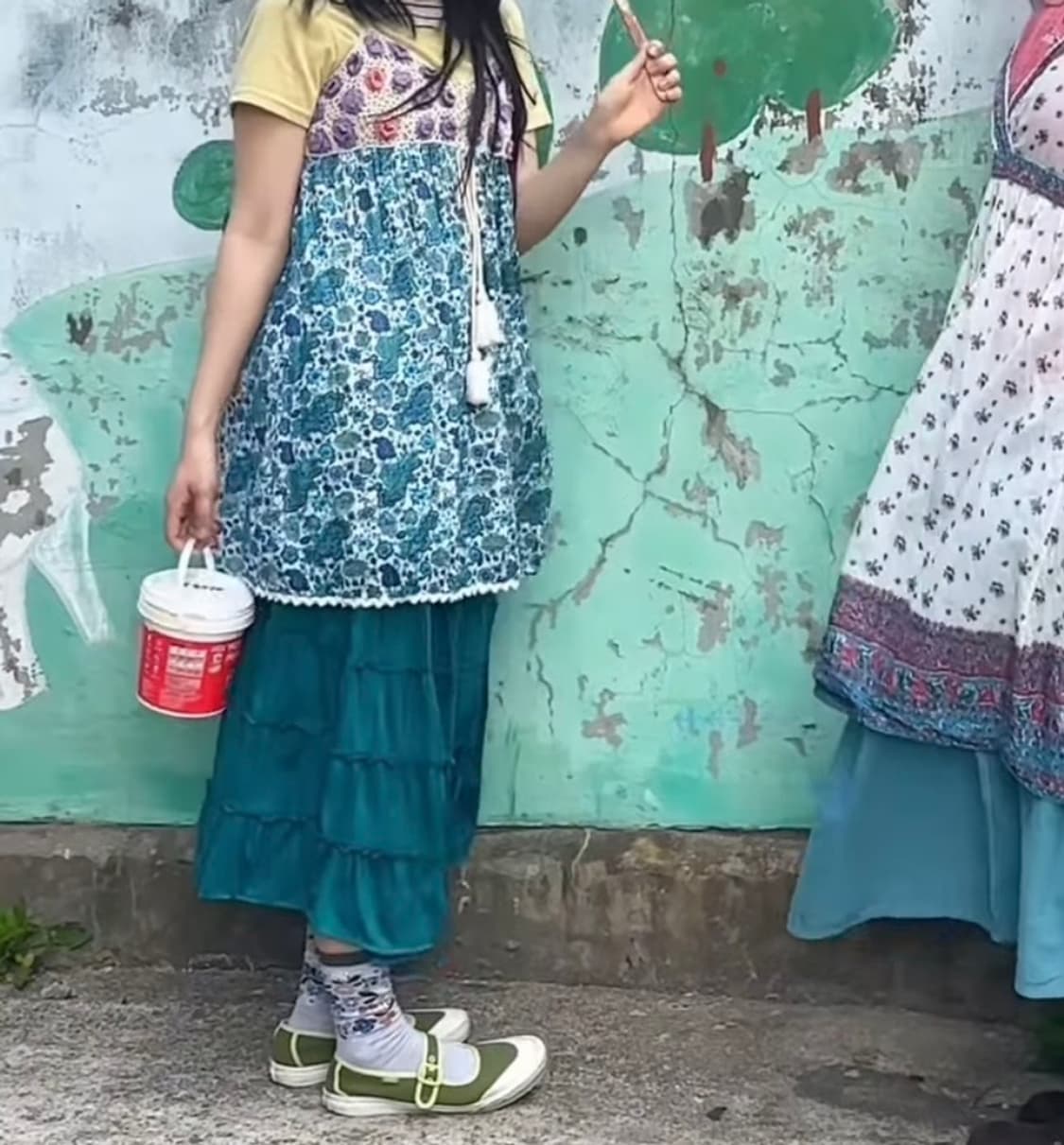 jpn 빈티지 하구미 아오이유우 모리 코디세트 3set 상품이미지1