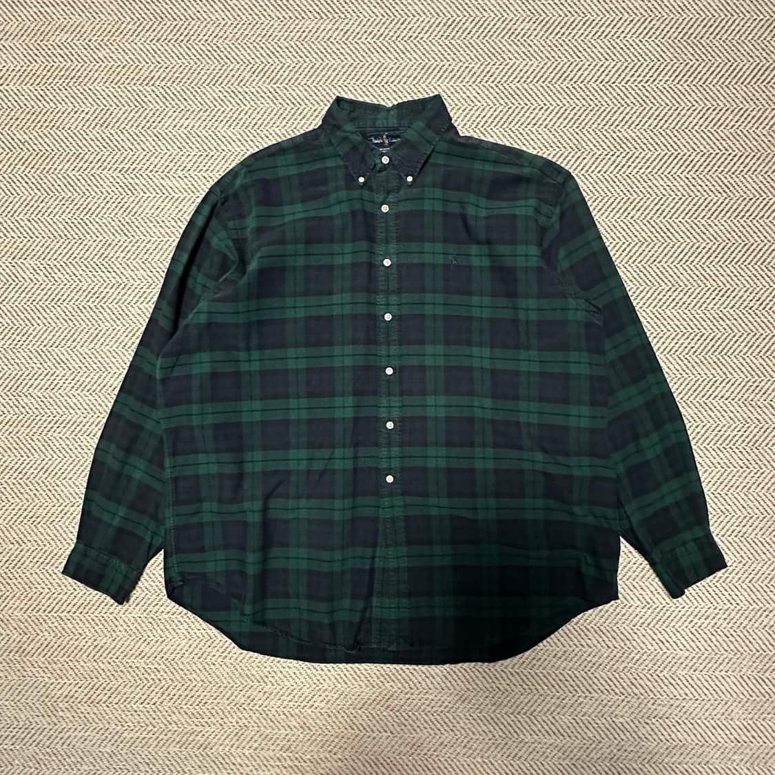 POLO RALPH LAUREN usa made tartan shirt 상품이미지1