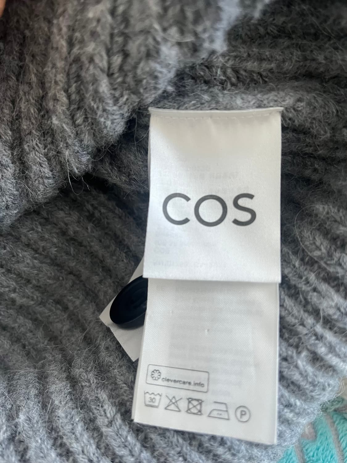 Cos 알파카 리브드 가디건 L 상품이미지4