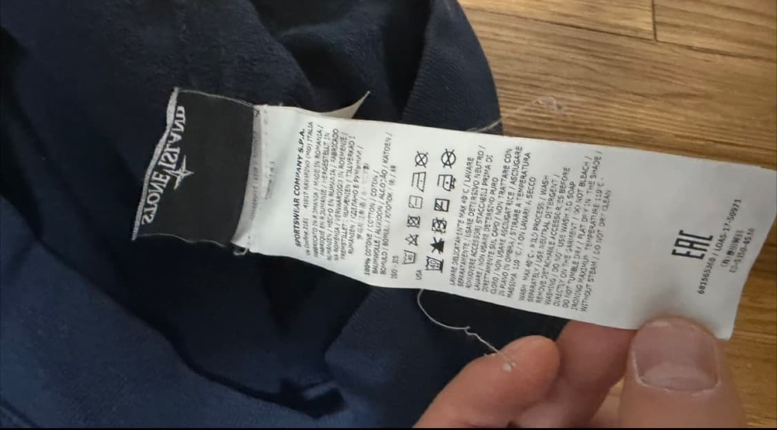 스톤아일랜드 맨투맨 네이비 XL 상품이미지2