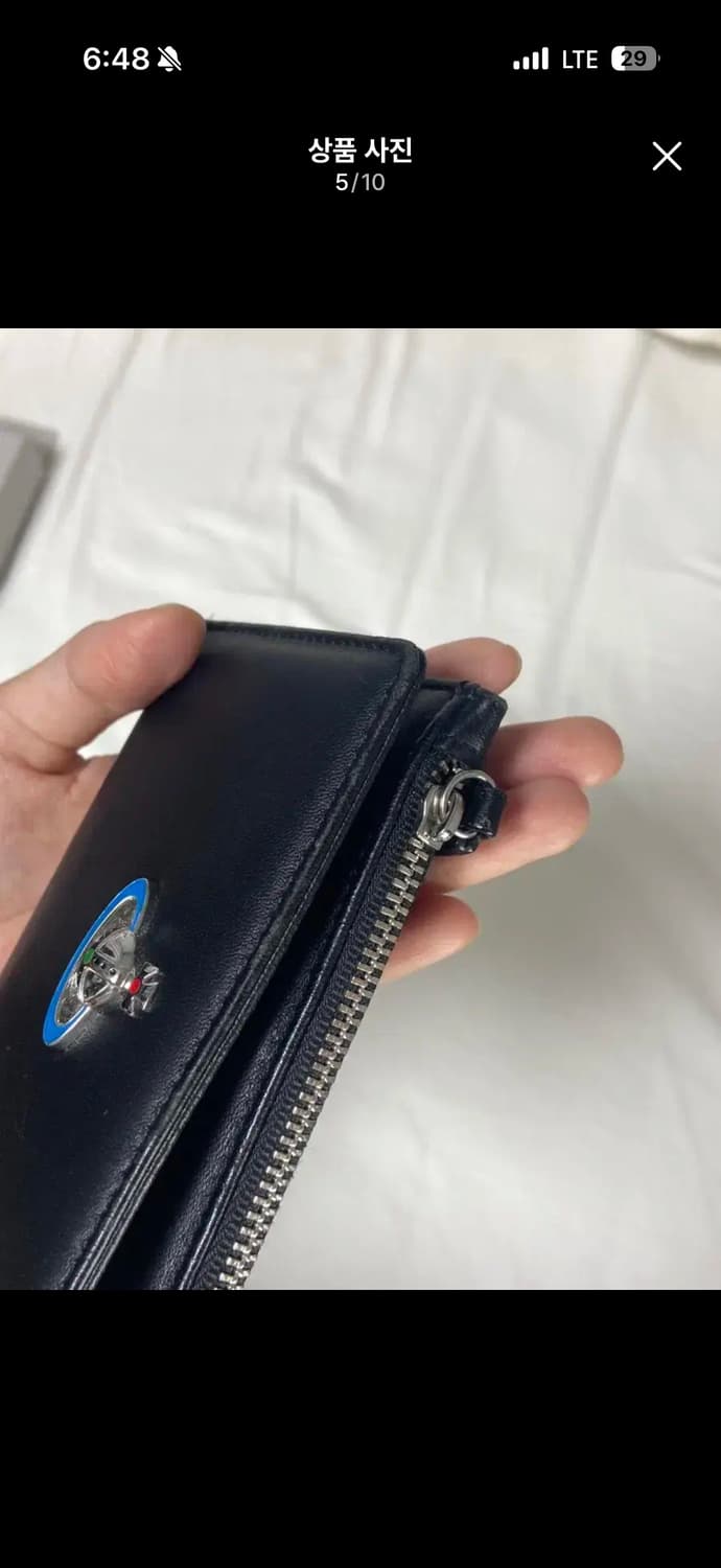 [풀박] 비비안웨스트우드 플랩 반 지갑 컬러orb 상품이미지5