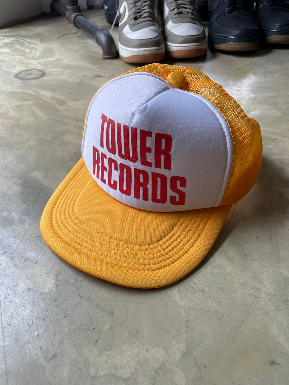 TOWER RECORDS 타워레코즈 트러커 옐로우 상품이미지1