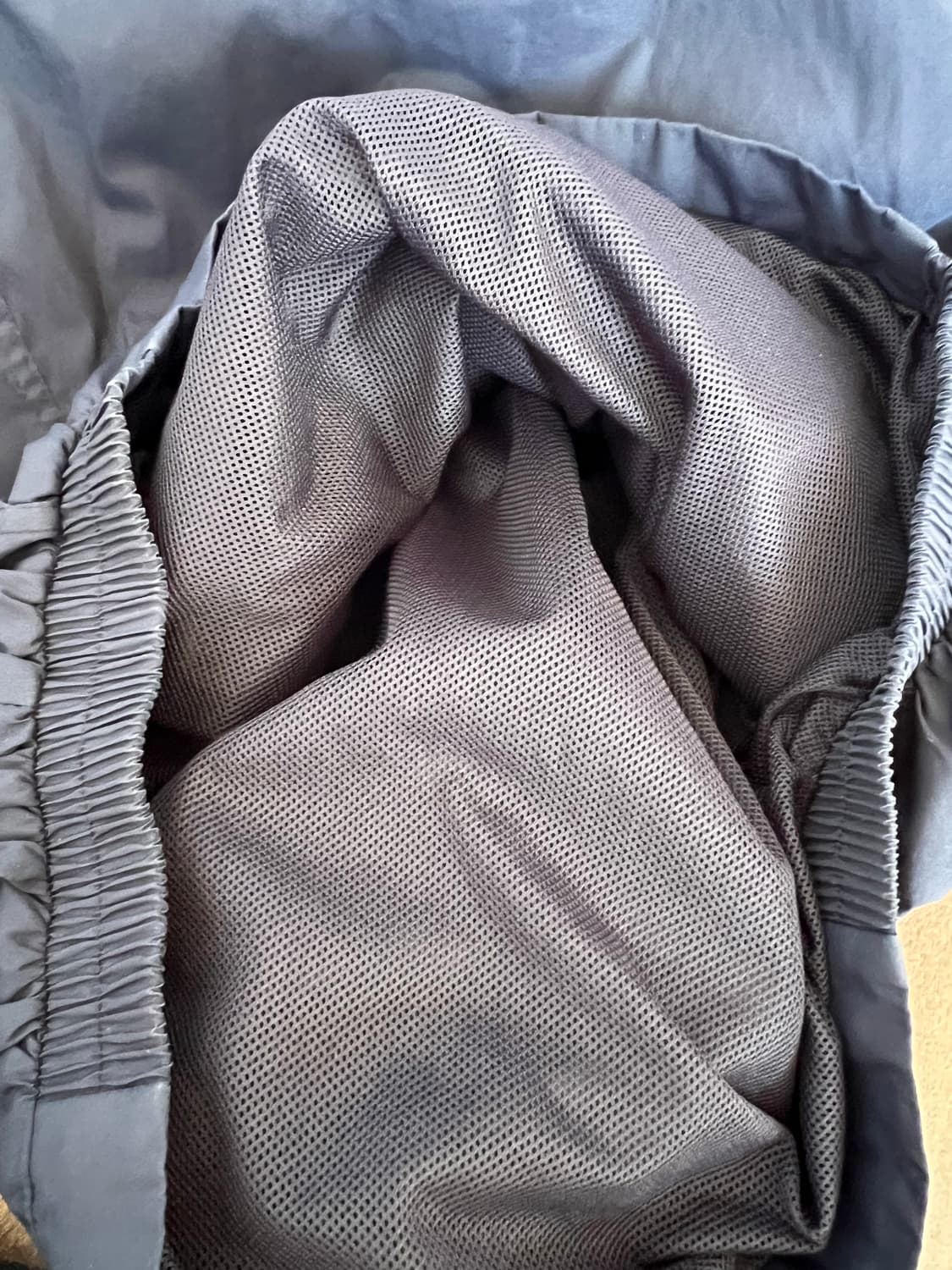 나이키골프 남성 네이비 매쉬바람막이티셔츠 브이넥티셔츠 상품이미지6