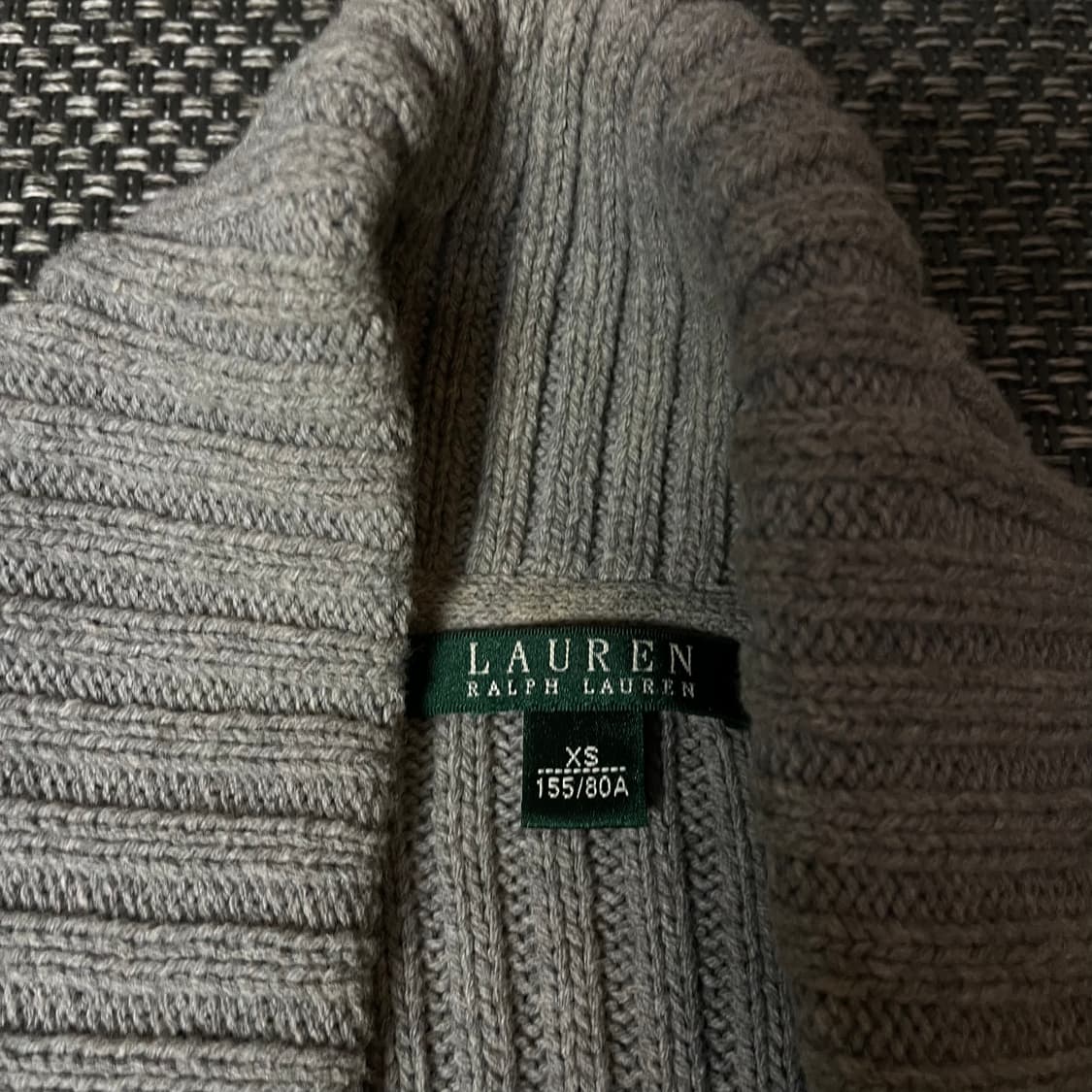 폴로랄프로렌 케이블 니트 가죽 벨트 베스트 XS 상품이미지4