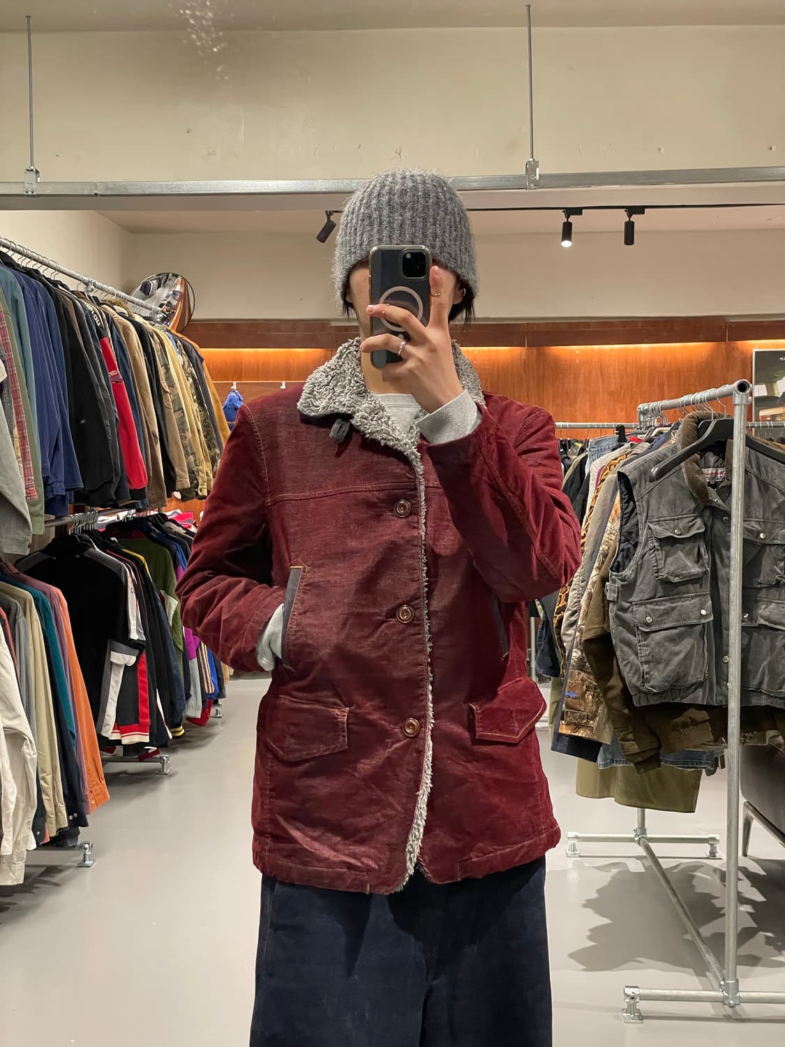 빈티지 쉐르파 코트 자켓 상품이미지1