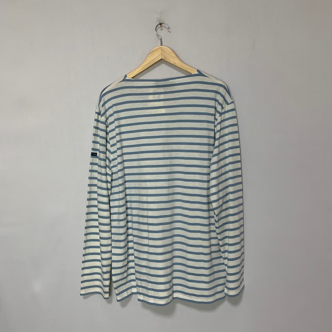 세인트제임스 스트라이프 롱슬리브 빈티지 스카이블루 XL 상품이미지6