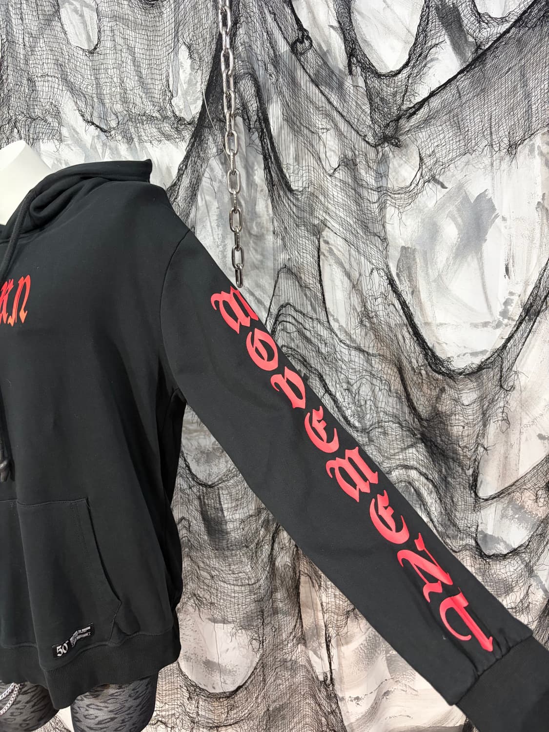 BUCKAROO overfit  lettering Hoodie 상품이미지5