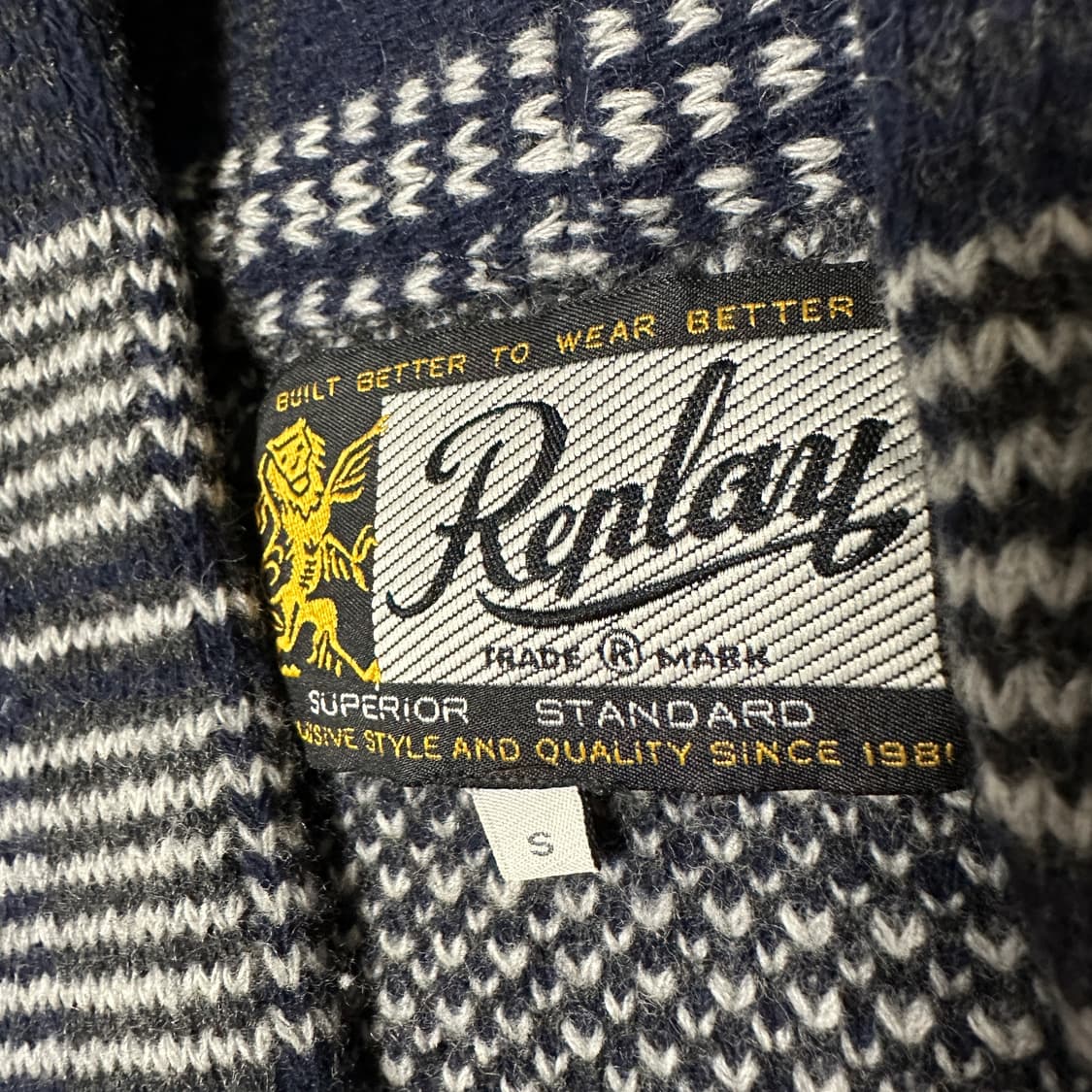 REPLAY india made wool cardigan 상품이미지3