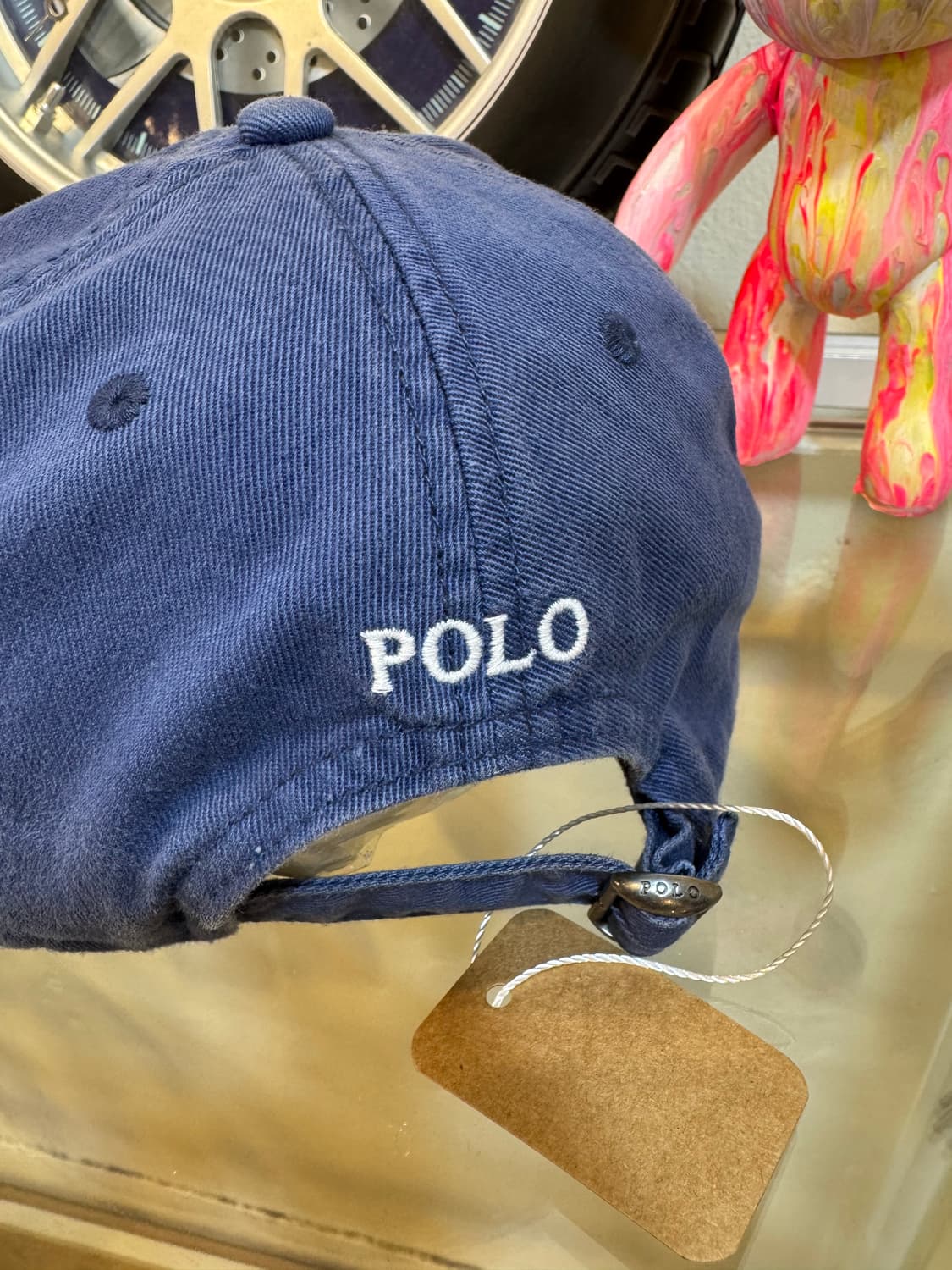 폴로 랄프로렌 USA 플래그 스포츠 치노 6패널 볼캡 네이비 상품이미지4