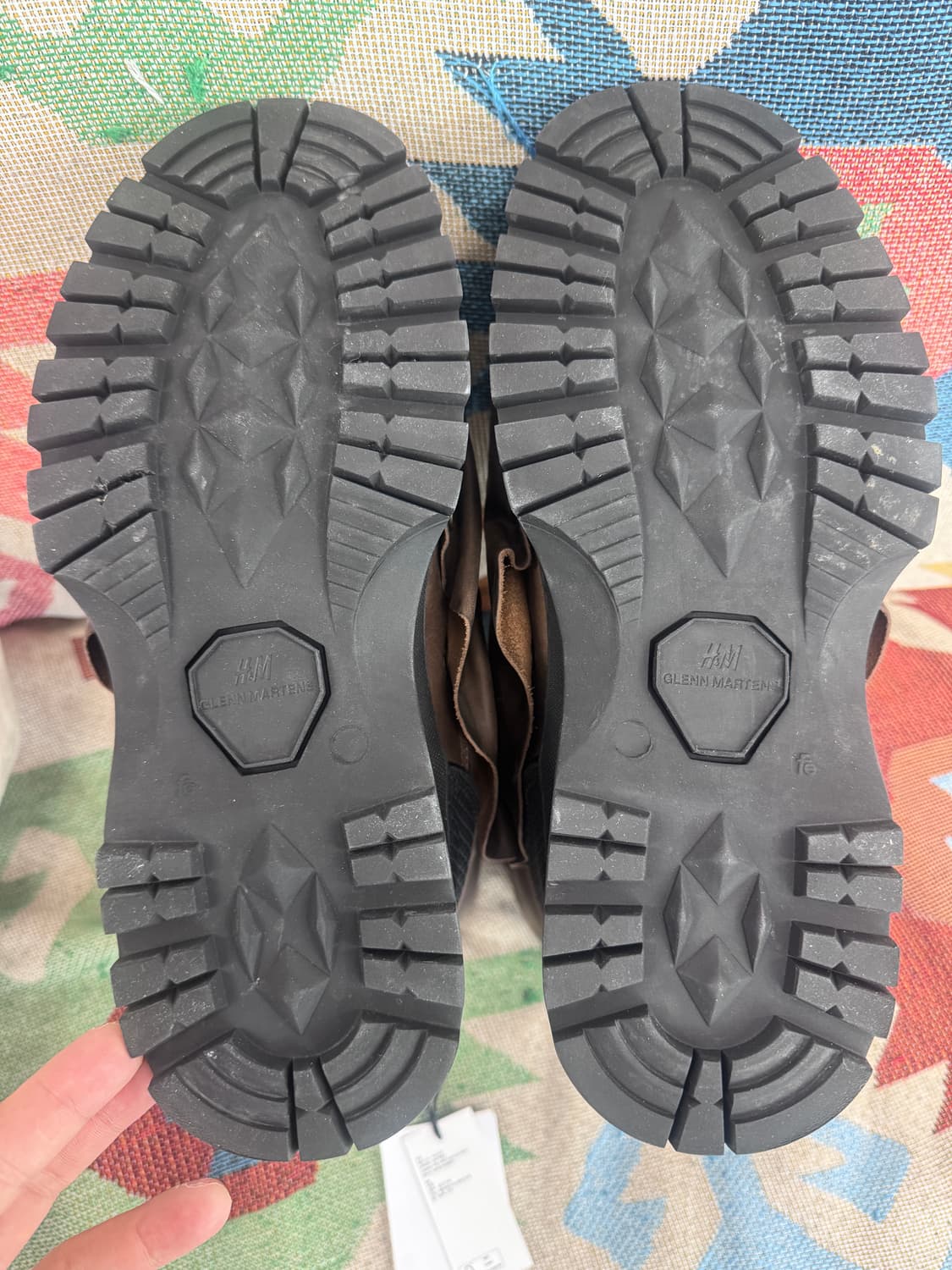 H&M x 글렌마틴스 가이터디테일 레더부츠 상품이미지3