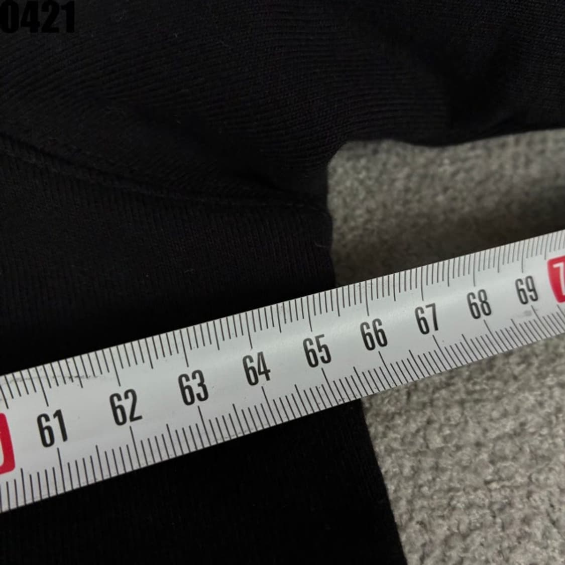 노메뉴얼 블랙 천사 맨투맨 M 상품이미지6