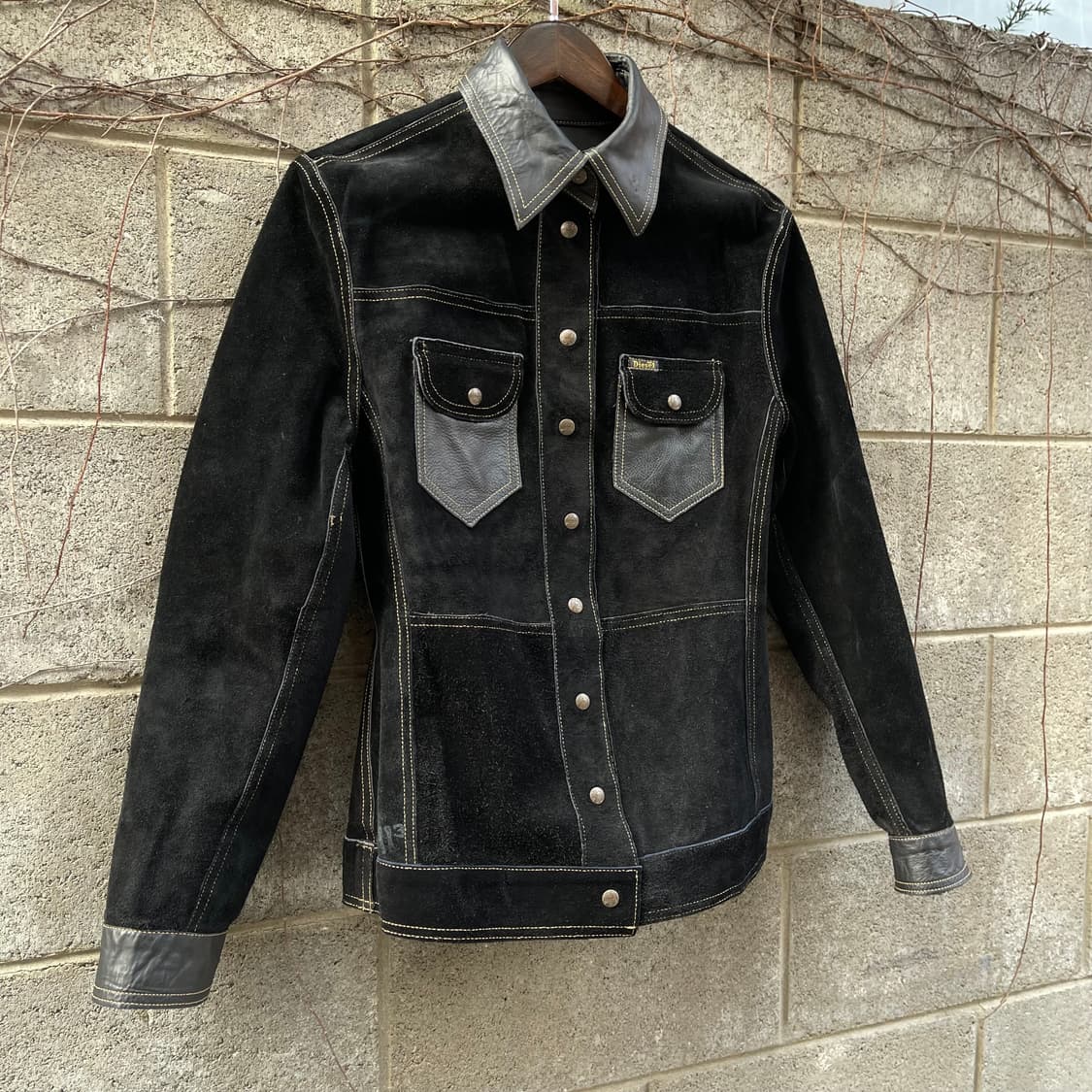 [M] DIESEL VTG 스웨이드/가죽 양면 자켓 상품이미지7