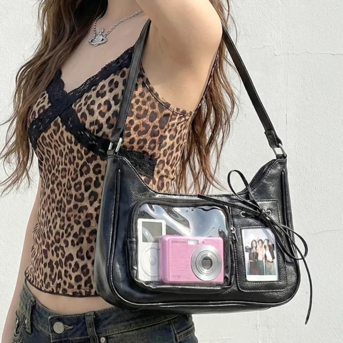 핫템❤️‍🔥 지뢰계 하라주쿠 오타쿠 키치 카와이 갸루 덕후가방❤️‍🔥 상품이미지1